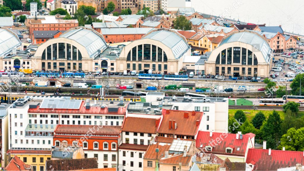 Centrāltirgus no putna lidjuma