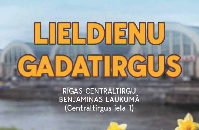 Lieldienu gadatirgus Rīgas Centrāltirgū